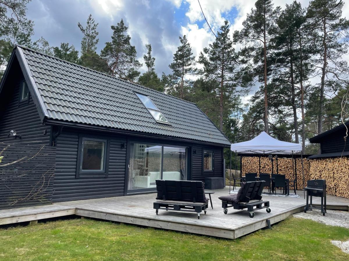 Modern Villa in Stockholm Archipelago Värmdö Esterno foto