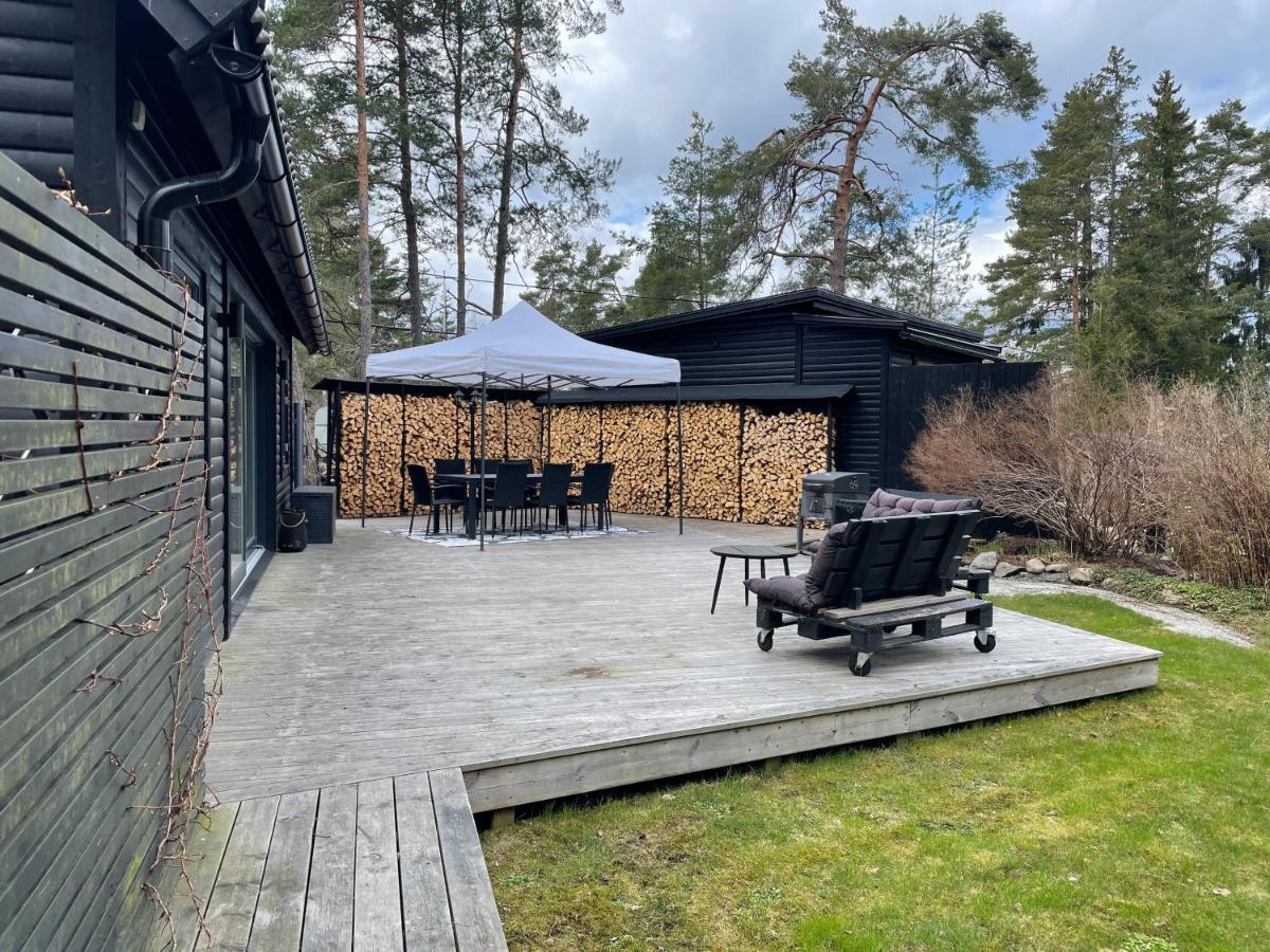 Modern Villa in Stockholm Archipelago Värmdö Esterno foto