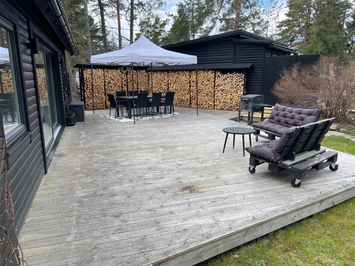 Modern Villa in Stockholm Archipelago Värmdö Esterno foto